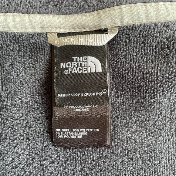 North Face Women's Agave Jacket Full Zip Dark Grey Heather, Size Medium   EUC - Picture 10 of 13
